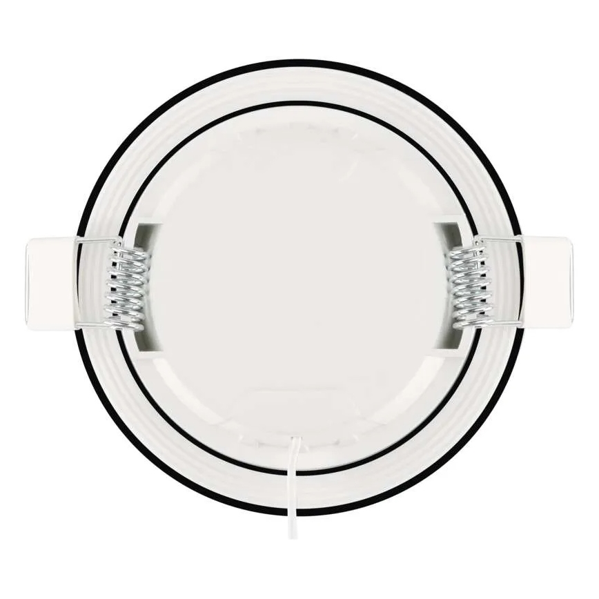 LED Badeværelsesloftlampe LORI LED/4,5W/230V IP65 2700/4000K Ø 8,5 cm sort
