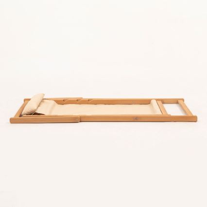 Loungestol beige/avnbøg