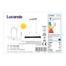 Lucande - LED pendel dæmpbar EBBA 5xLED/5W/230V