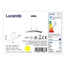 Lucande - LED pendel dæmpbar MARIJA LED/22W/230V