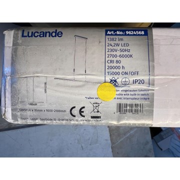 Lucande - LED pendel dæmpbar MYRON LED/24,2W/230V 2700-6000K