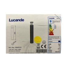 Lucande - LED udendørslampe JAXON LED/15W/230V IP54