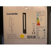 Lucande - LED udendørslampe med sensor TEKIRO LED/14W/230V IP54