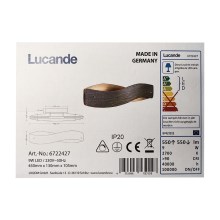 Lucande - LED væglampe LIAN LED/9W/230V