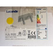Lucande - LED væglampe MAGYA 2xLED/2,5W/230V + 2xLED/1W/230V