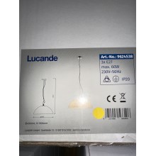 Lucande - Pendel LOURENCO 3xE27/60W/230V