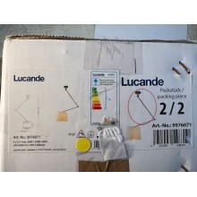 Lucande - Pendellampe JOLLA 1xE27/60W/230V