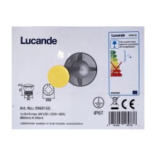Lucande - Udendørs indbygningslampe EDWINA 1xGU10/6W/230V IP67