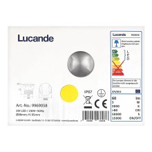 Lucande - Udendørs LED indbygningslampe HELENE LED/3W/230V IP67