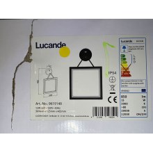 Lucande - Udendørs LED væglampe med sensor MIRCO LED/13W/230V IP54