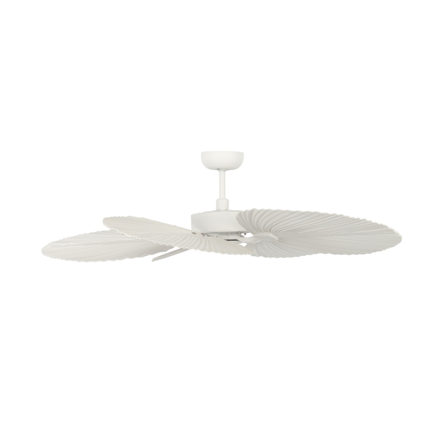 Lucci Air 21065449 - Loftventilator BALI diameter 132 cm hvid/cremefarvet + fjernbetjening