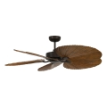 Lucci Air 21065549 - Loftventilator BALI diameter 132 cm brun + fjernbetjening