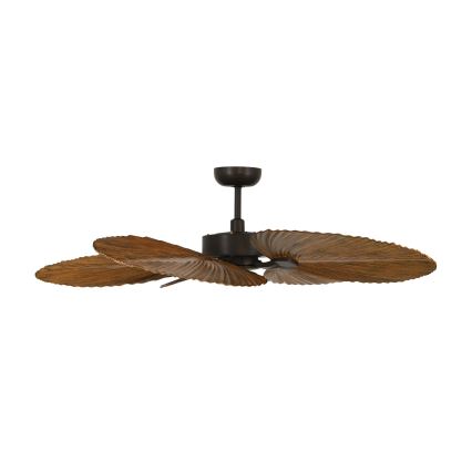 Lucci Air 21065549 - Loftventilator BALI diameter 132 cm brun + fjernbetjening