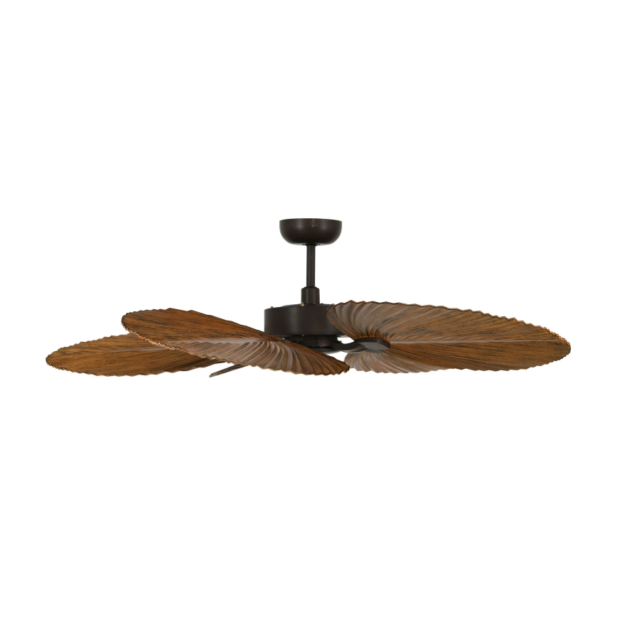 Lucci Air 21065549 - Loftventilator BALI diameter 132 cm brun + fjernbetjening