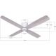 Lucci air 210986 - Loftventilator FRASER hvid/træ + fjernbetjening