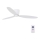 Lucci Air 212870 - Loftventilator AIRFUSION RADAR træ/hvid + fjernbetjening