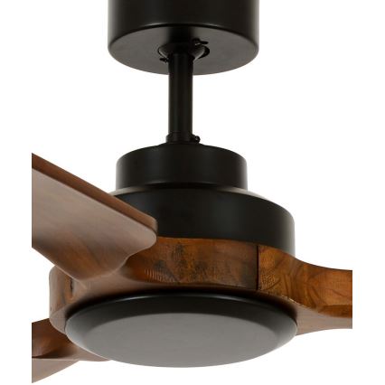 Lucci air 213051 - Loftventilator SHOALHAVEN sort/brun Ø 142 cm