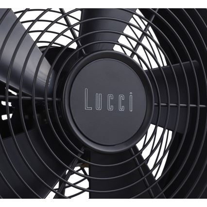 Lucci Air 213116EU - Gulvventilator BREEZE, brun, Ø 46 cm