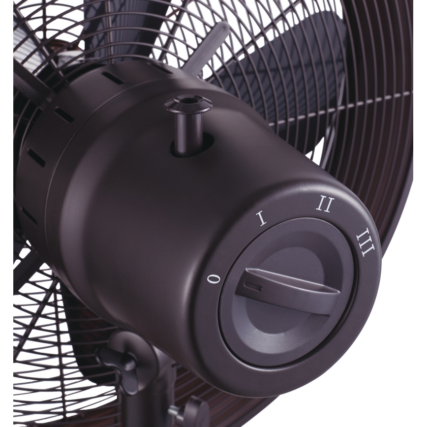 Lucci Air 213116EU - Gulvventilator BREEZE, brun, Ø 46 cm