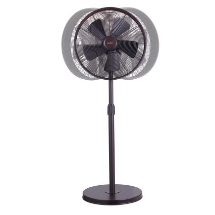 Lucci Air 213116EU - Gulvventilator BREEZE, brun, Ø 46 cm