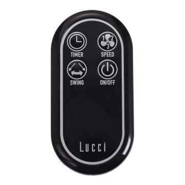 Lucci air 213124 - Fjernbetjening til BREEZE ventilatorer sort