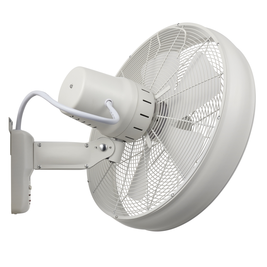 Lucci Air 213128EU - Vægbaseret ventilator BREEZE 55W/230V hvid + fjernbetjening