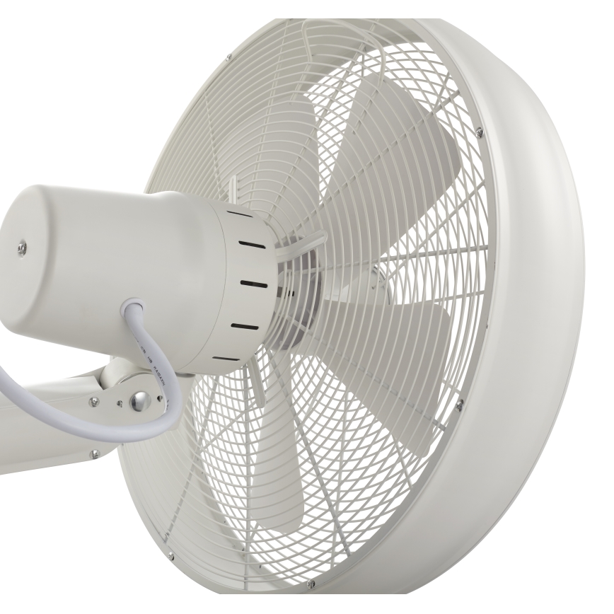 Lucci Air 213128EU - Vægbaseret ventilator BREEZE 55W/230V hvid + fjernbetjening