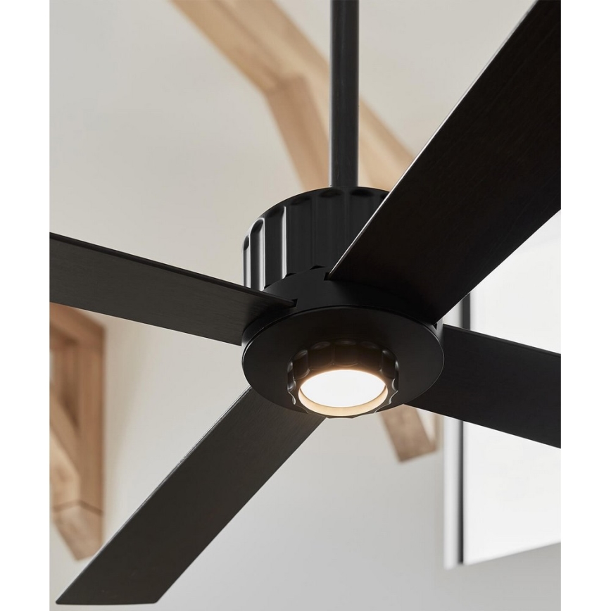 Lucci air 213170 - LED loftventilator NEWPORT wenge/brun + fjernbetjening