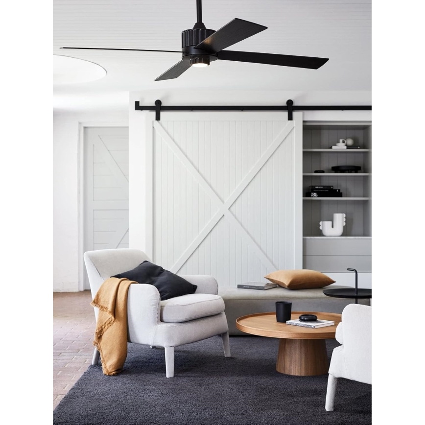 Lucci air 213170 - LED loftventilator NEWPORT wenge/brun + fjernbetjening