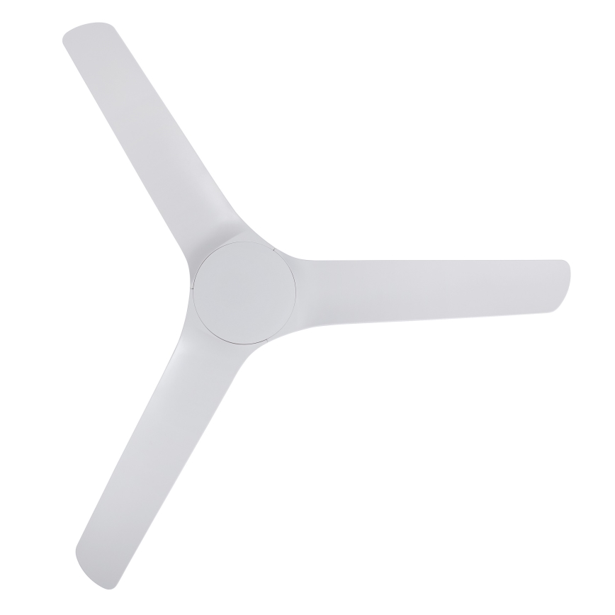 Lucci Air 21321549 - Loftventilator ABYSS diameter 142 cm IP66 hvid + fjernbetjening
