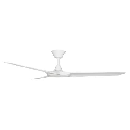Lucci Air 21321549 - Loftventilator ABYSS diameter 142 cm IP66 hvid + fjernbetjening