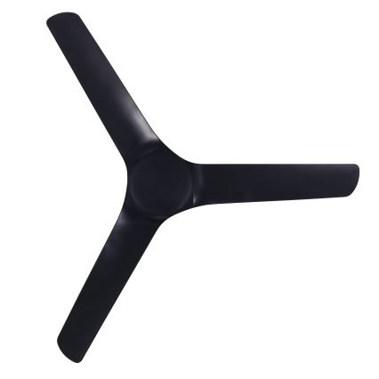 Lucci Air 21321649 - Loftventilator ABYSS diameter 142 cm IP66 sort + fjernbetjening