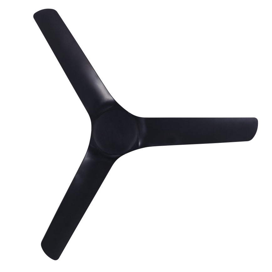 Lucci Air 21321649 - Loftventilator ABYSS diameter 142 cm IP66 sort + fjernbetjening
