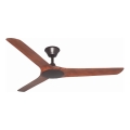 Lucci Air 21321749 - Loftventilator ABYSS diameter 142 cm IP66 brun + fjernbetjening