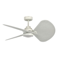 Lucci Air 21325449 - LED-dæmpbar loftventilator SABLE 1xGX53/12W/230V 3000/4000/5000K Ø 91,5 cm cremefarvet + fjernbetjening