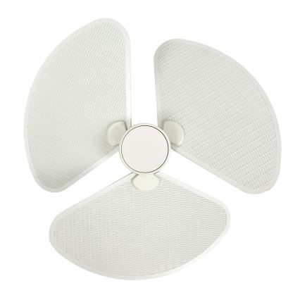 Lucci Air 21325449 - LED-dæmpbar loftventilator SABLE 1xGX53/12W/230V 3000/4000/5000K Ø 91,5 cm cremefarvet + fjernbetjening