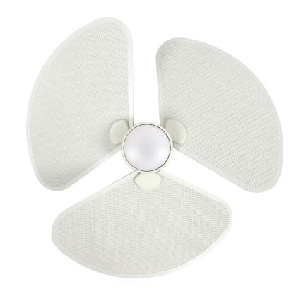 Lucci Air 21325449 - LED-dæmpbar loftventilator SABLE 1xGX53/12W/230V 3000/4000/5000K Ø 91,5 cm cremefarvet + fjernbetjening
