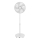 Lucci Air 21326449 - Standventilator GLIDE 36W/230V Ø 45 cm hvid