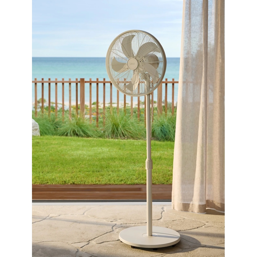 Lucci Air 21326449 - Standventilator GLIDE 36W/230V Ø 45 cm hvid