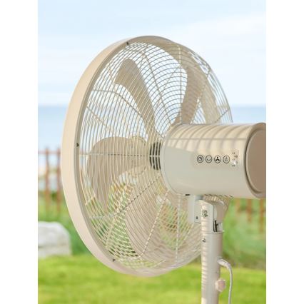 Lucci Air 21326449 - Standventilator GLIDE 36W/230V Ø 45 cm hvid