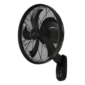Lucci Air 21326749 - Vægvifte GLIDE 36W/230V Ø 45 cm sort + fjernbetjening