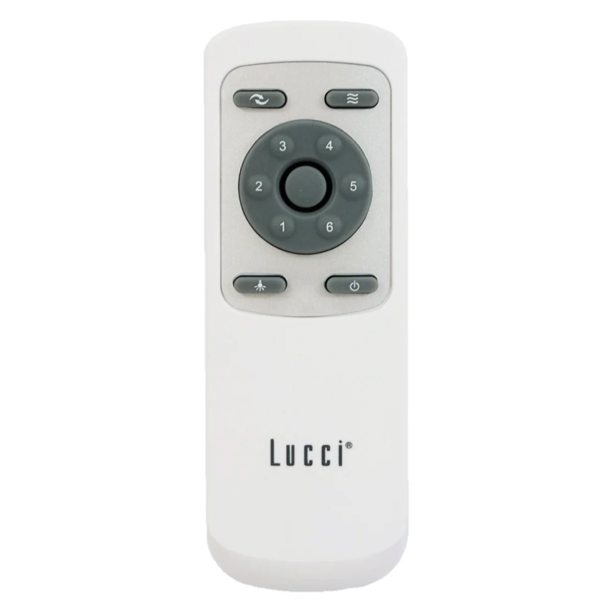 Lucci Air 21326849 - Loftventilator BALI Ø 132 cm beige + fjernbetjening
