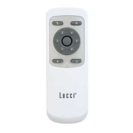 Lucci air 213300 - LED loftventilator dæmpbar UNIONE 1xGX53/12W/230V brun + fjernbetjening