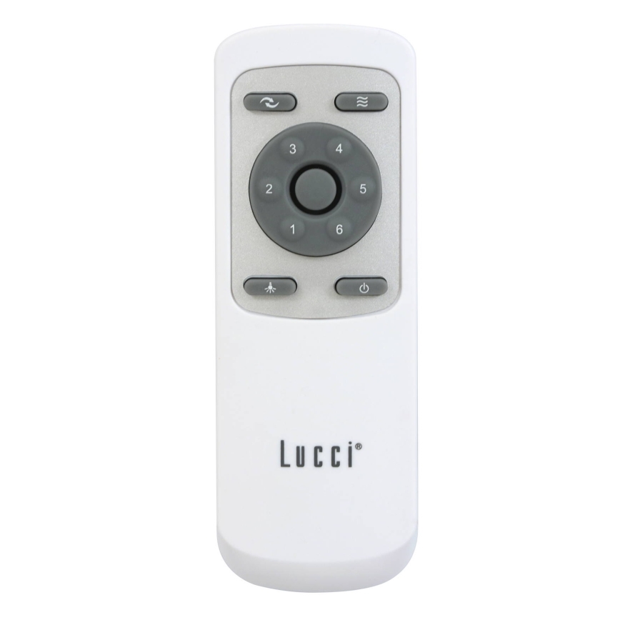 Lucci air 213301 - LED dæmpbar loftventilator UNIONE 1xGX53/12W/230V brun/blank krom Ø 142 cm + fjernbetjening