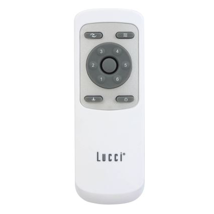 Lucci air 213301- LED loftventilator dæmpbar UNIONE 1xGX53/12W/230V brun/skinnende krom + fjernbetjening
