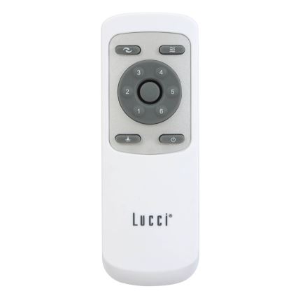 Lucci air 213302 - LED loftventilator dæmpbar SLIPSTREAM 1xGX53/12W/230V hvid + fjernbetjening