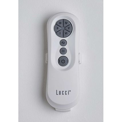 Lucci air 213353 - LED loftventilator dæmpbar NAUTICA 1xGX53/12W/230V hvid + fjernbetjening