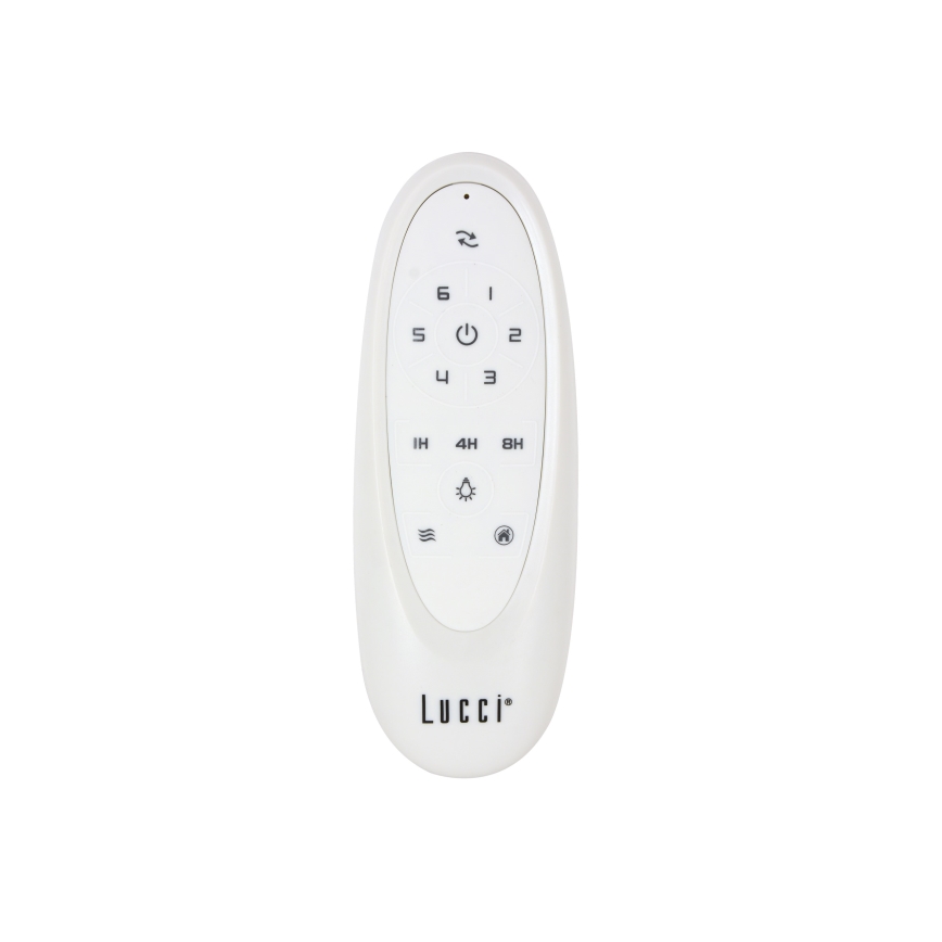 Lucci air 21610649 - LED loftventilator dæmpbar ARRAY 1xGX53/12W/230V hvid + fjernbetjening