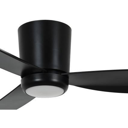 Lucci air 21610749 - LED dæmpbar loftventilator ARRAY 1xGX53/12W/230V sort + fjernbetjening