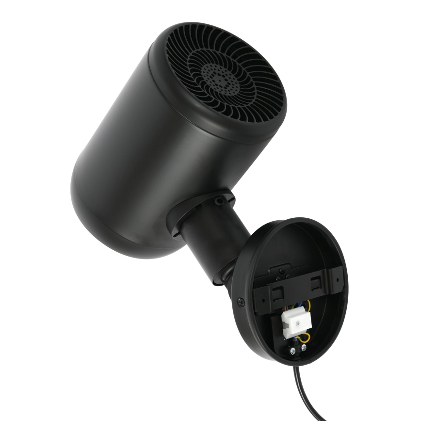 Lucci Air 21612649 - Vægventilator JET 32W/230V sort + fjernbetjening